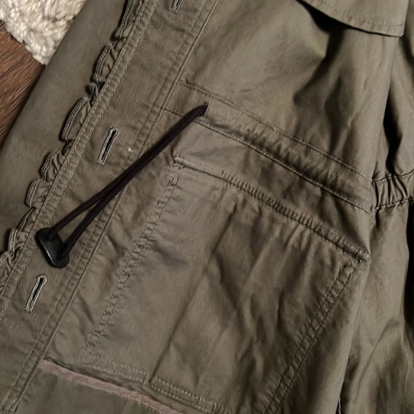 Kate Spade Ruffle Military Jacket - Picture 3 of 8